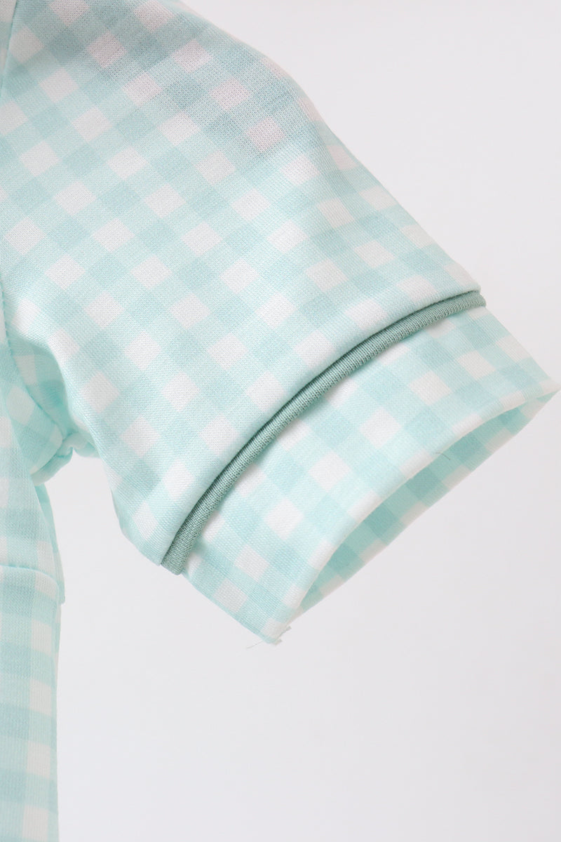 Sage Plaid Bubble