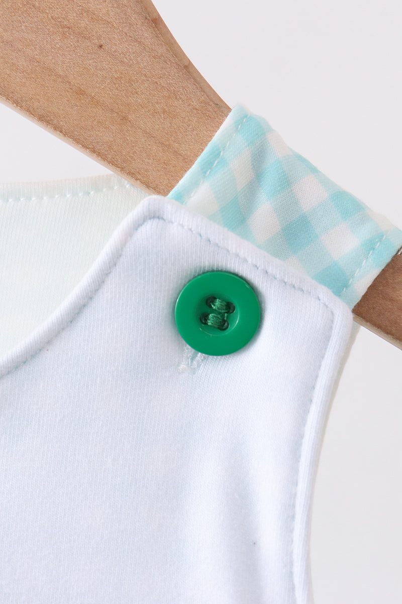 Green Mallard Embroidered Bubble