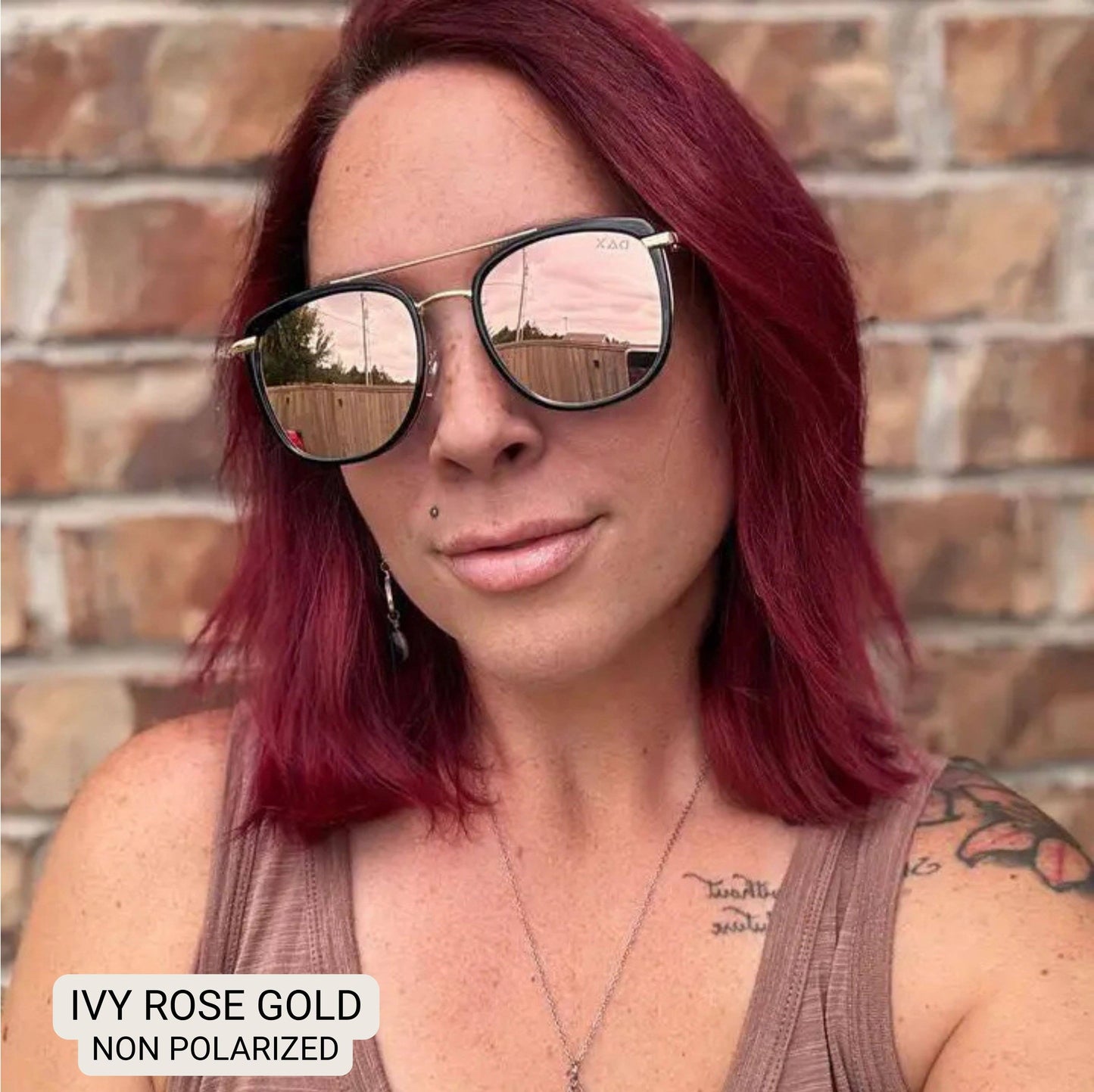 Ivy - Women's Oversized Square Sunglasses