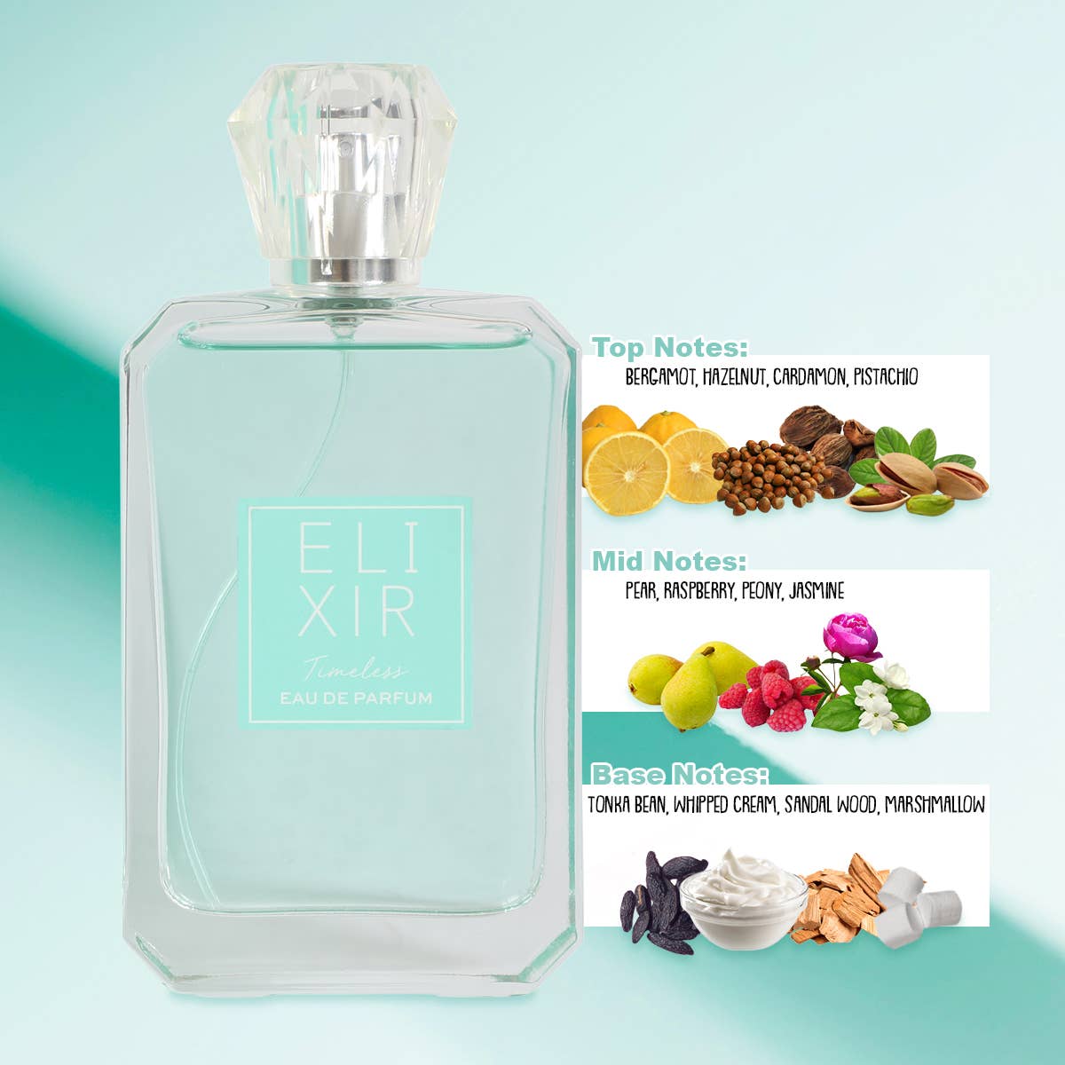 Elixir Timeless Spray Perfume Eau De Parfum For Women