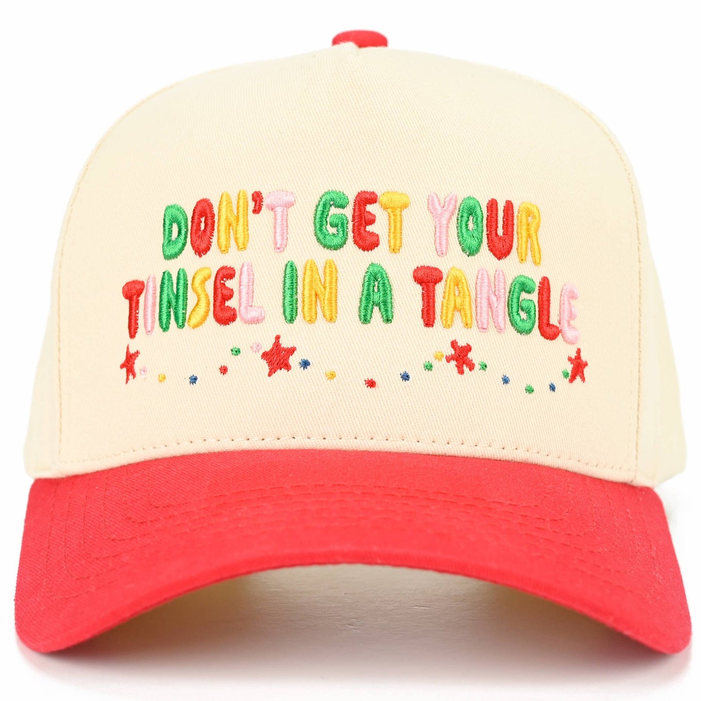 C.C DONT GET YOUR TINSEL IN A TANGLE Trucker Cap