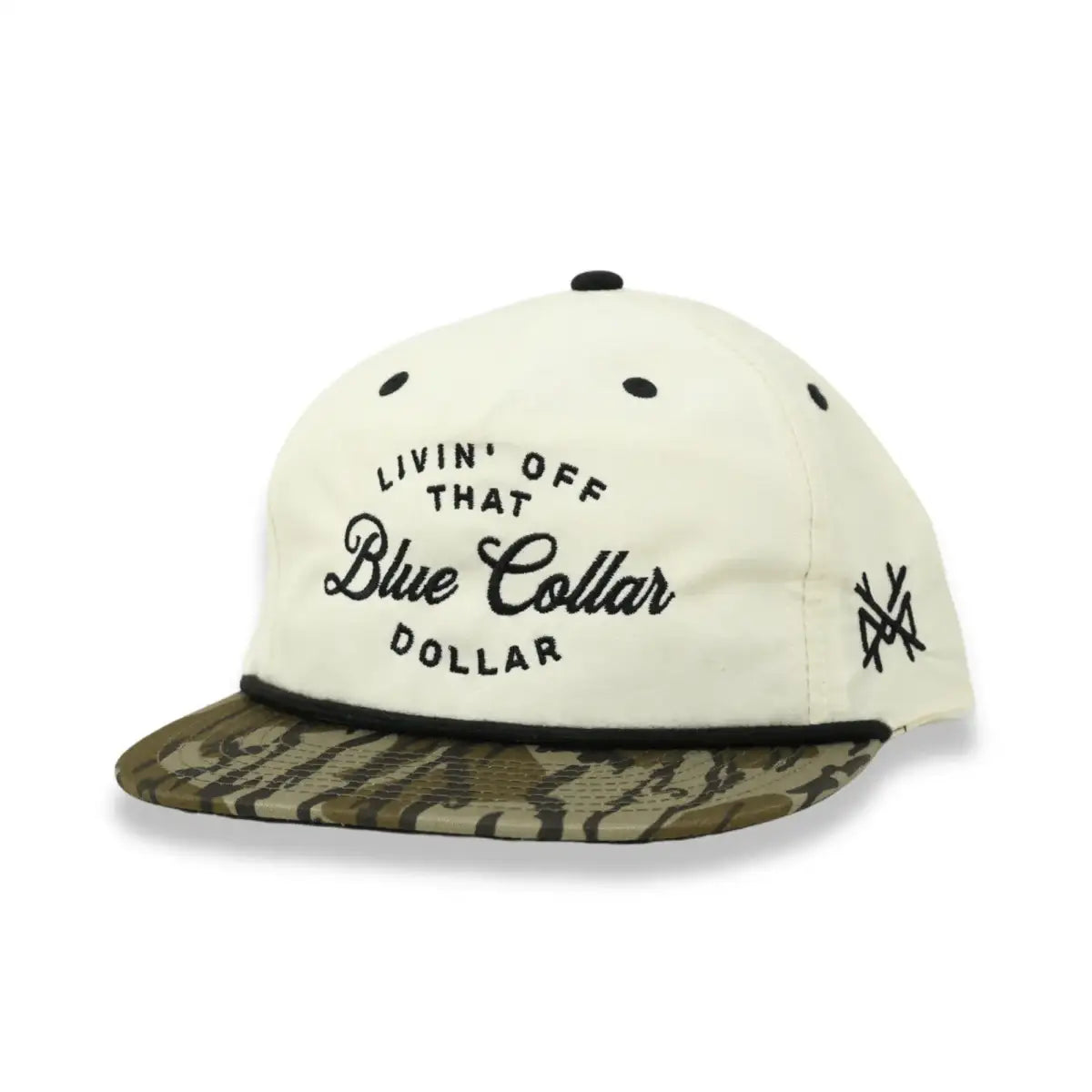 Blue Collar Dollar Snapback Hat