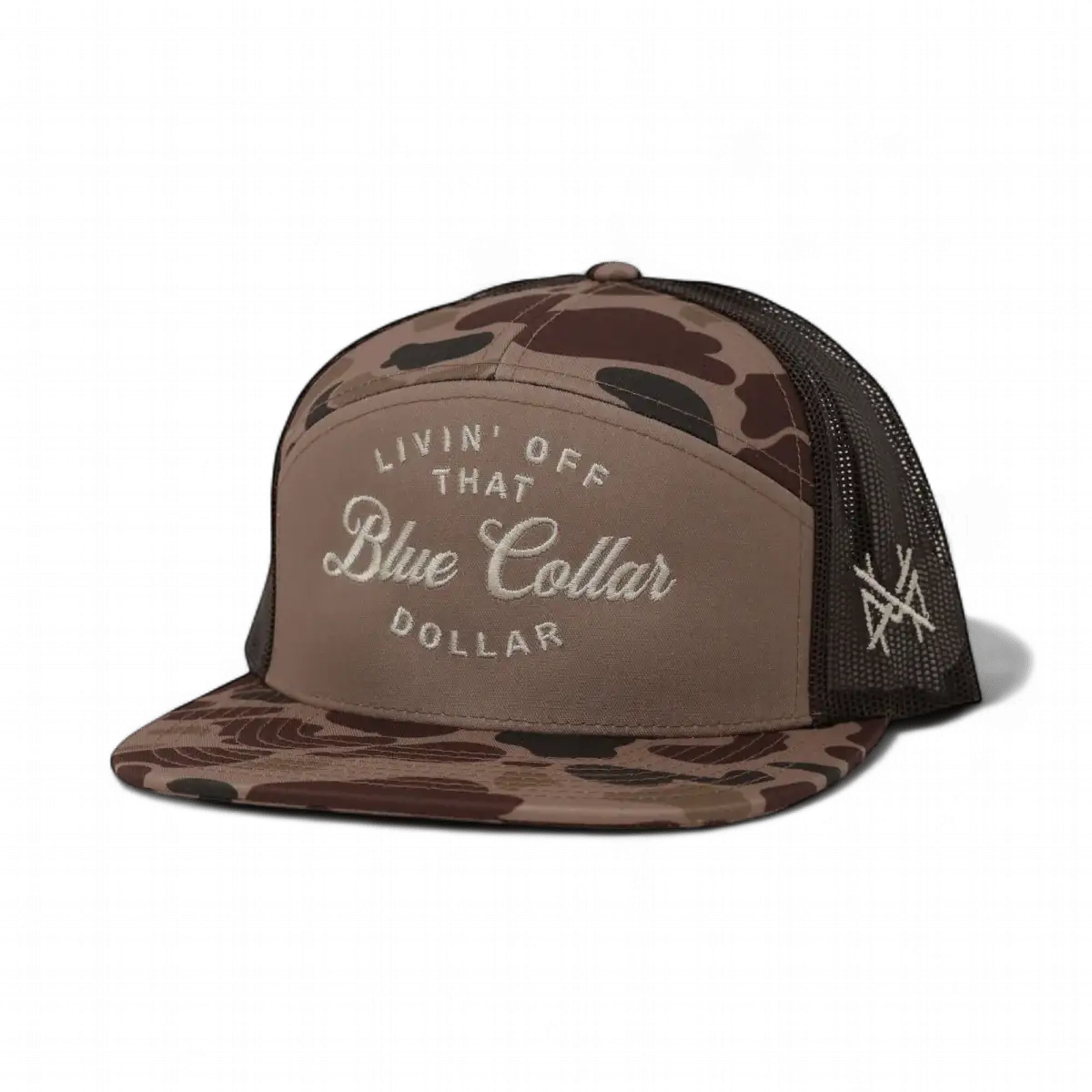 Blue Collar Dollar Snapback Hat