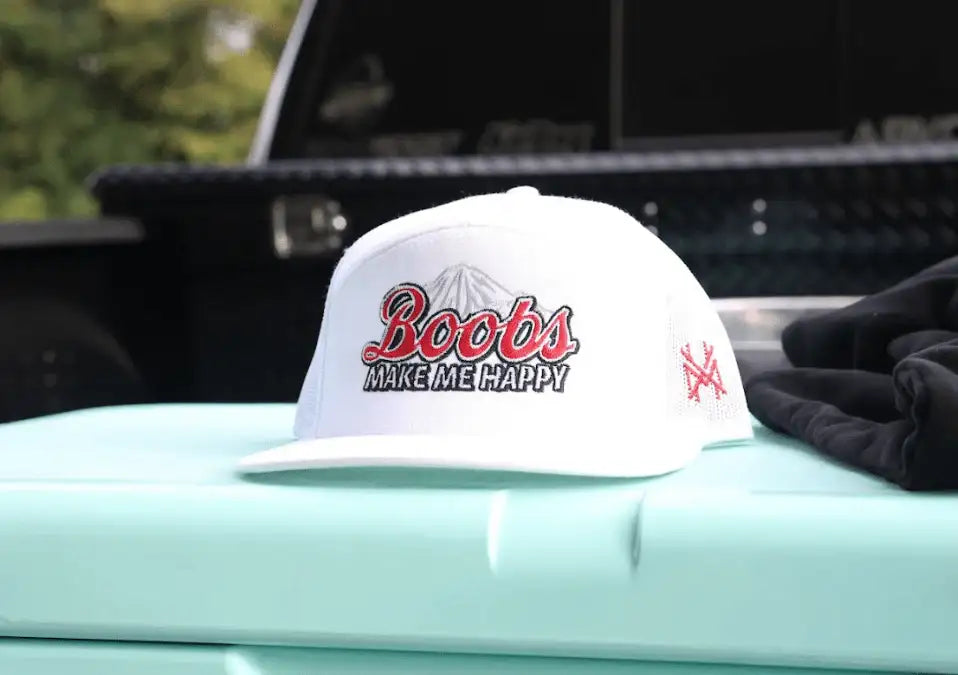 Boobs Make Me Happy Snapback Hat
