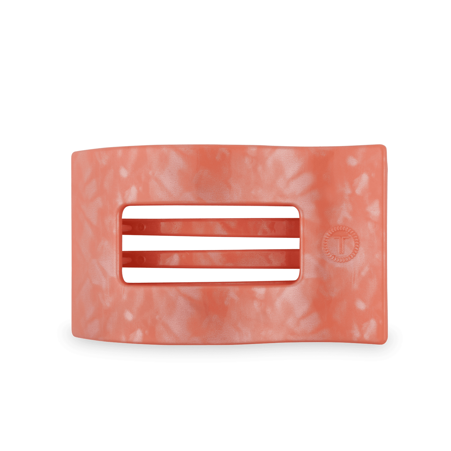 Dreamsicle Large Flat Rectangle Hair Clip