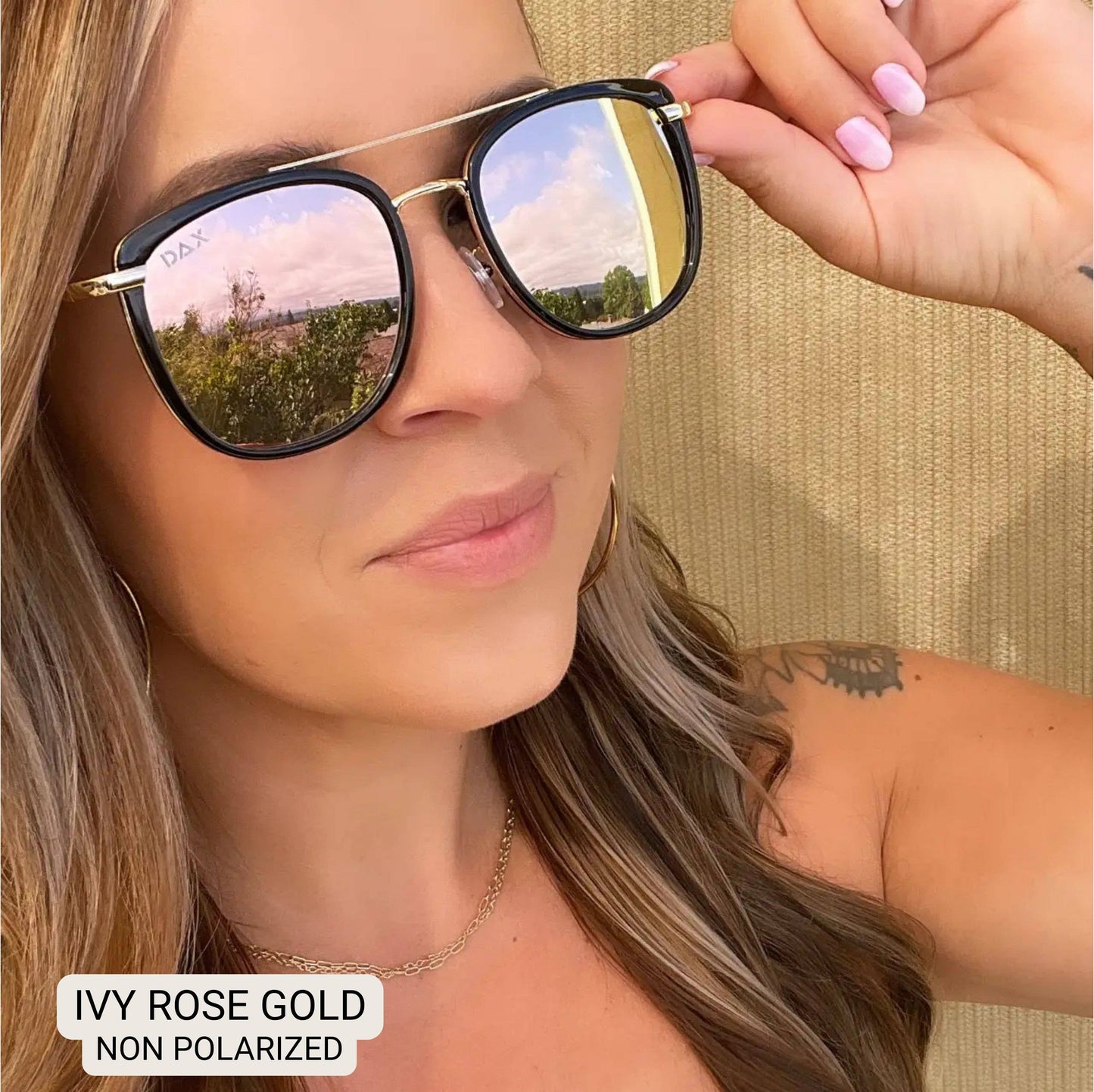 Ivy - Women's Oversized Square Sunglasses