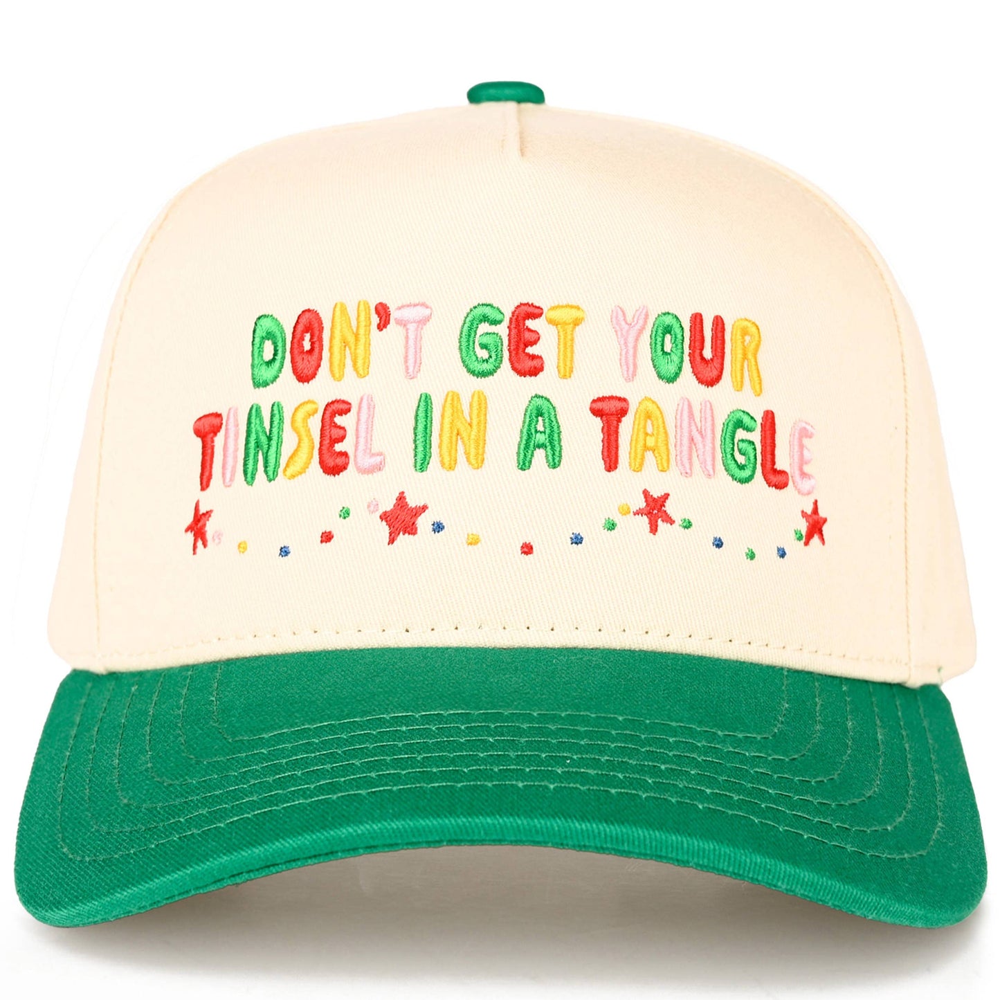 C.C DONT GET YOUR TINSEL IN A TANGLE Trucker Cap