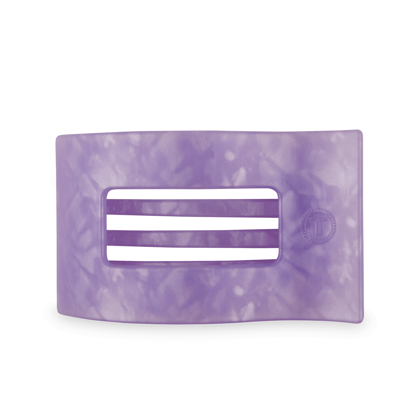 Lavender Mist Large Flat Rectangle Hair Clip