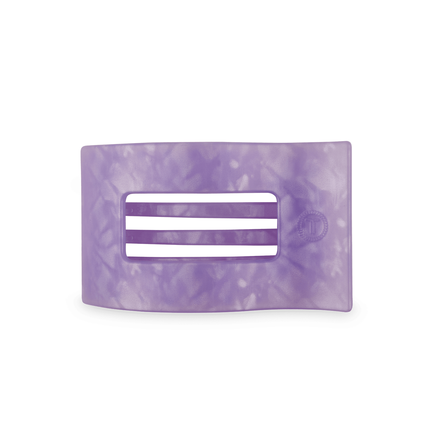 Lavender Mist Medium Flat Rectangle Hair Clip