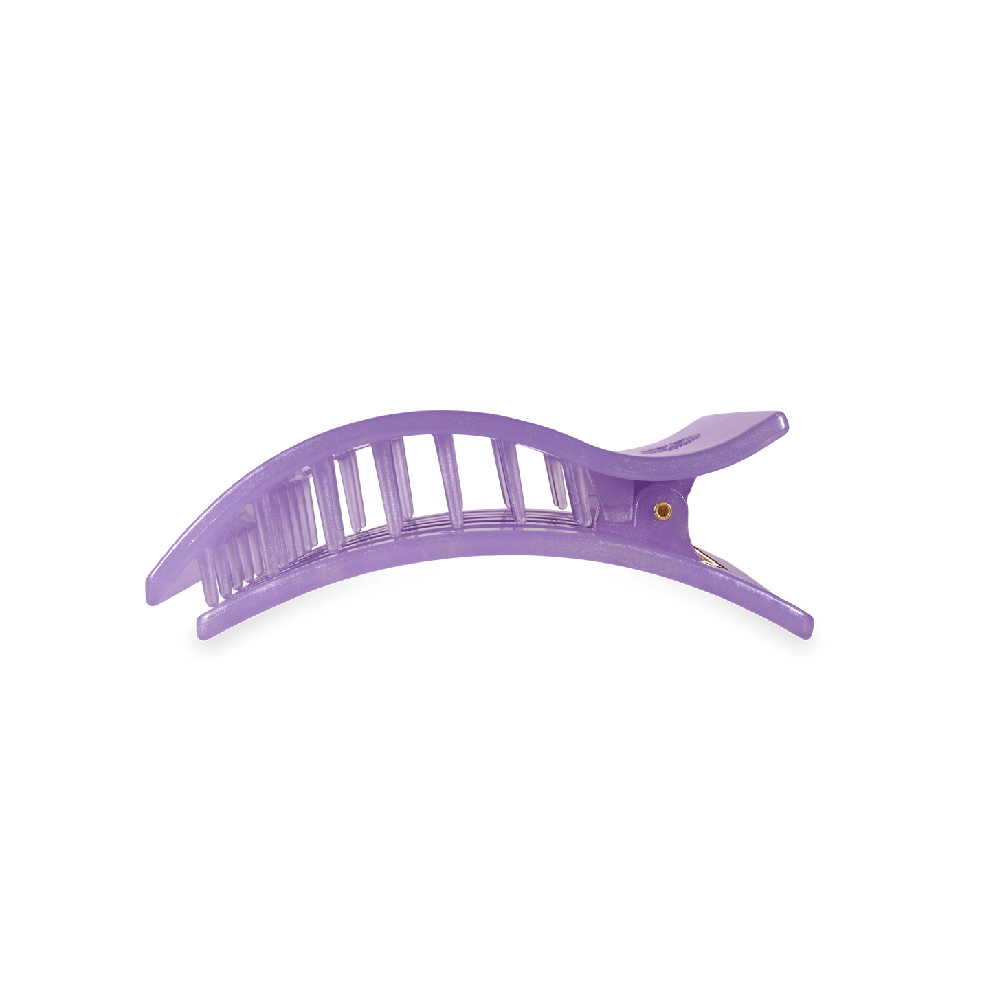Lavender Mist Medium Flat Rectangle Hair Clip