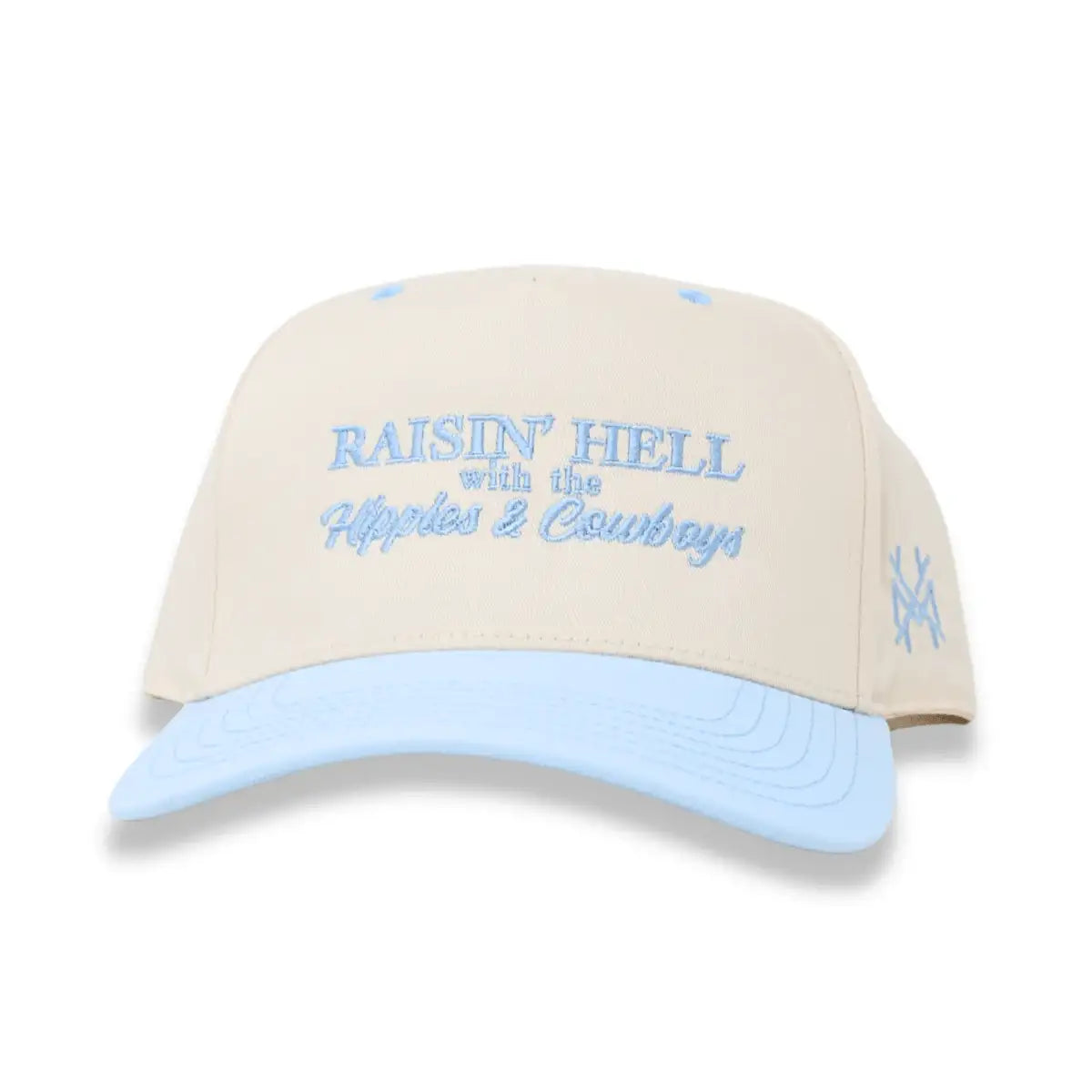Raising Hell with the Hippies and Cowboys Snapback Hat