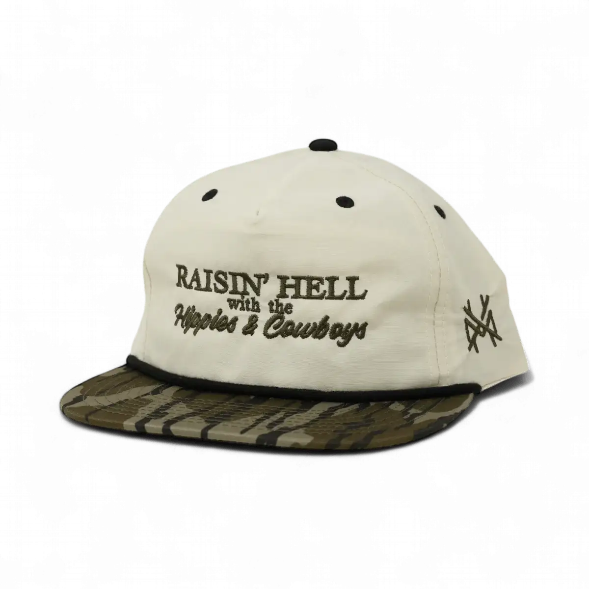 Raising Hell with the Hippies and Cowboys Snapback Hat