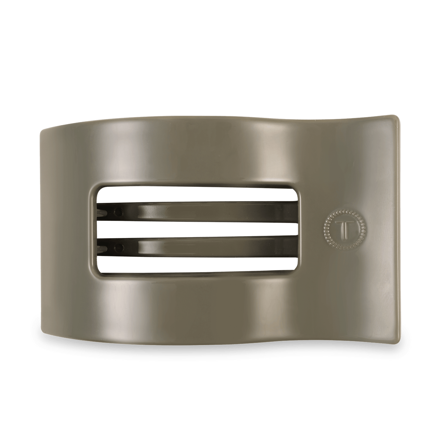 Sage it ain't so Large Flat Rectangle Hair Clip