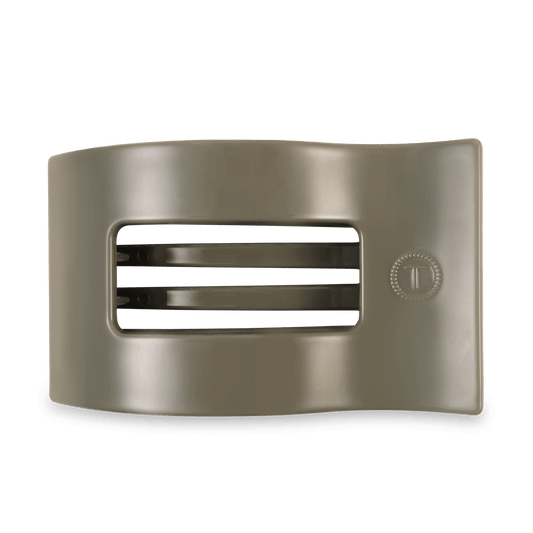 Sage it ain't so Large Flat Rectangle Hair Clip
