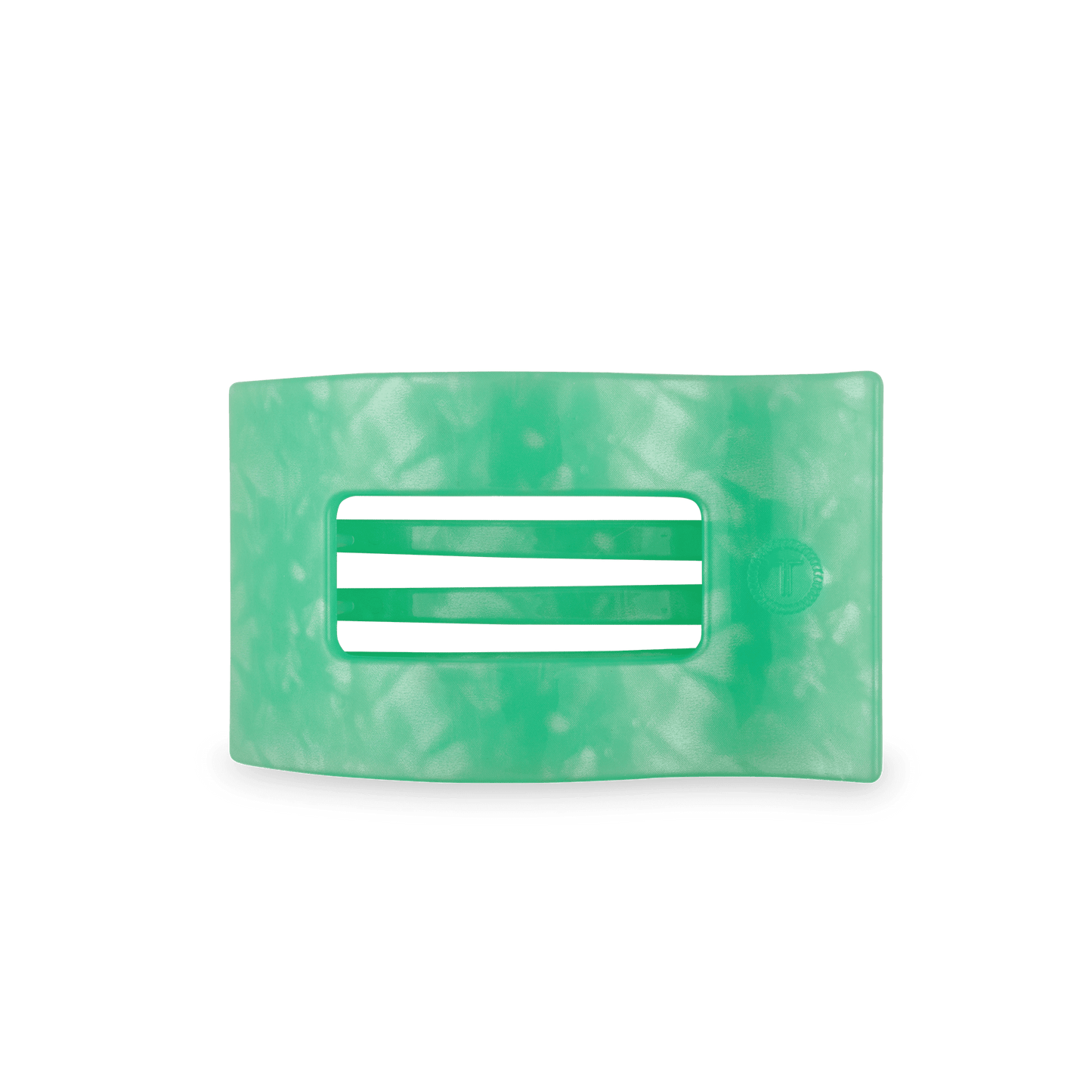 Spring Splash Medium Flat Rectangle Hair Clip